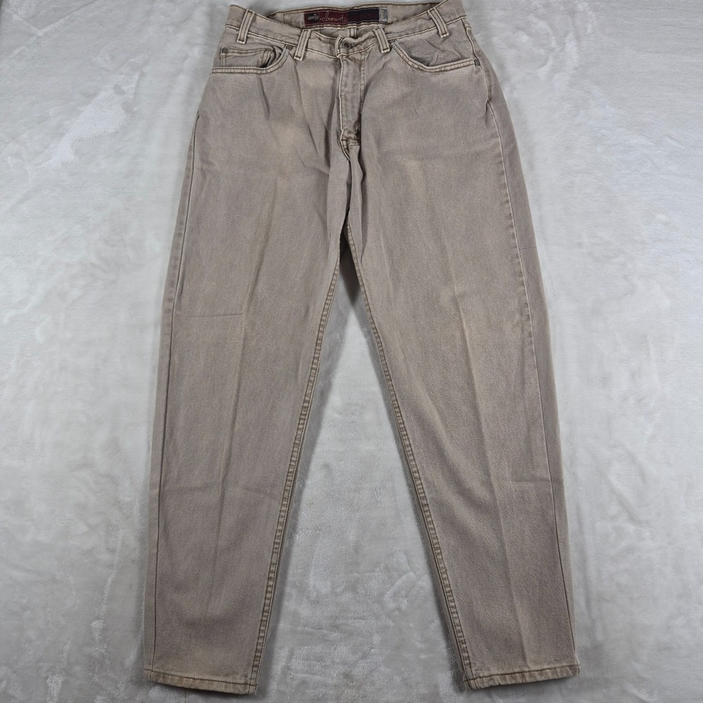 Vintage Levi's SilverTab Elements Jeans Men's 33x30 Beige Made In USA 90s